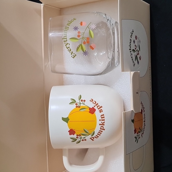 Coffee cup and wine glass set - Picture 3 of 3